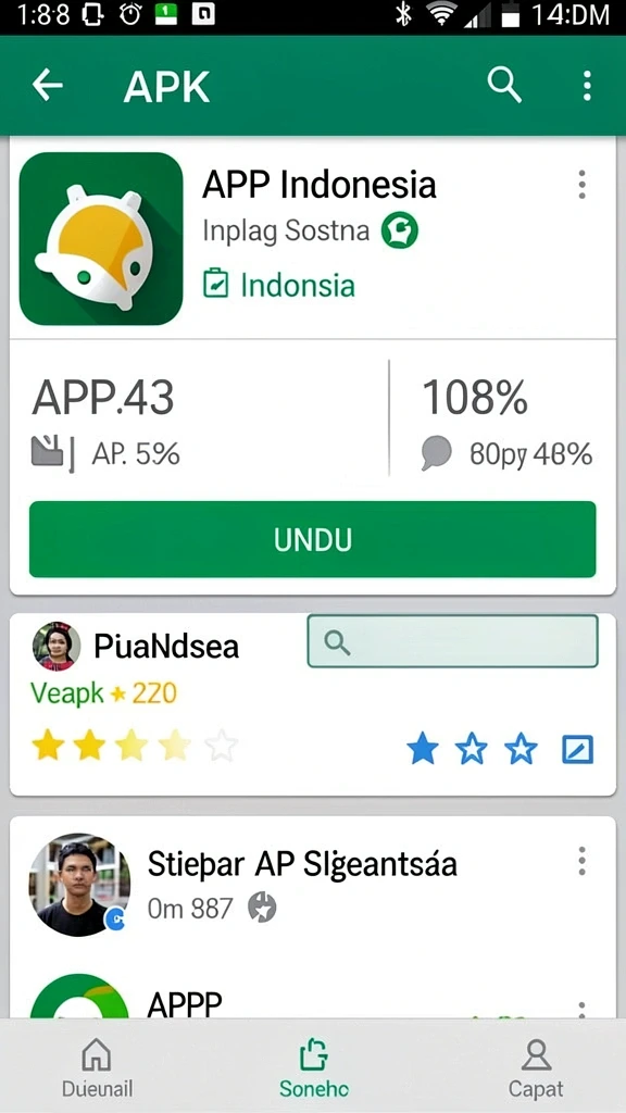 ds99 - Tampilan menu utama yang menarik dan ramah pengguna.