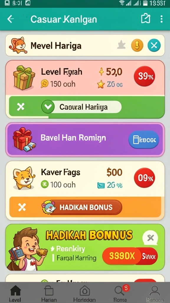 gmstar - Mode permainan yang seru dan kompetitif.