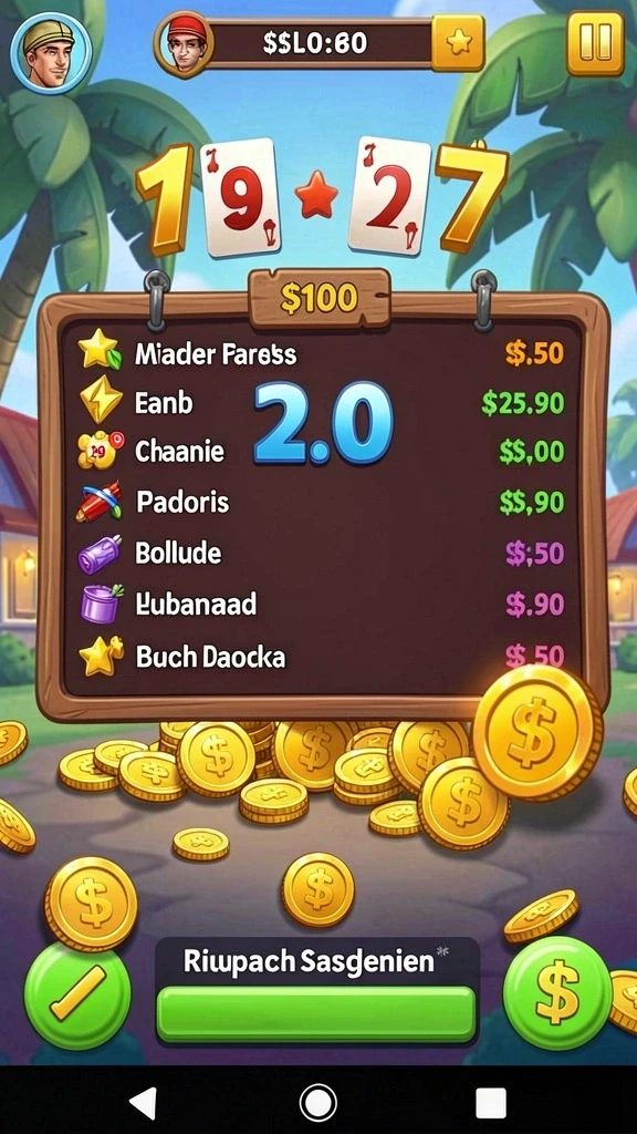 hokigame - Fitur pencapaian yang membuat bermain semakin menarik.